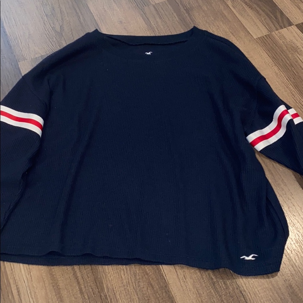 Navy Blue Hollister Sweater